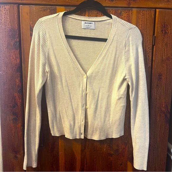Old Navy | Long-Sleeve Cropped Cardigan - Picture 1 of 6